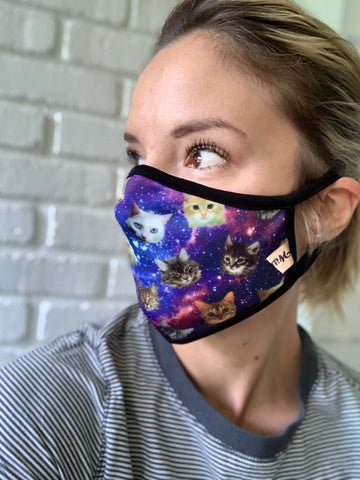 Space Kitty Mask - USA Made