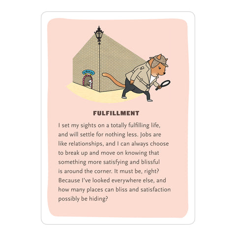 Affirmators! at Work Deck: 50 Affirmation Cards to Help You Help Yourself, Without the Self-helpy-ness!