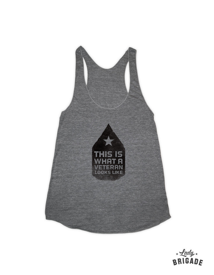 This is What a Veteran Looks Like Racerback® Tank Top