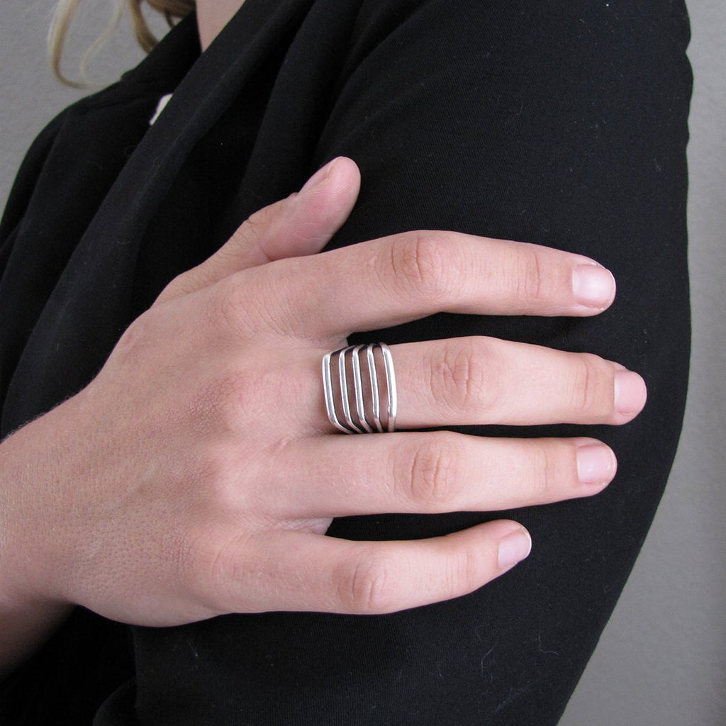 Silver Split Ring