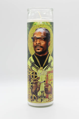 Parody Prayer Candle Featuring Snoop Dogg