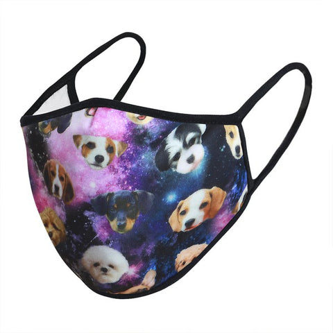 Space Puppies! Face Mask - Multilayered-USA Made